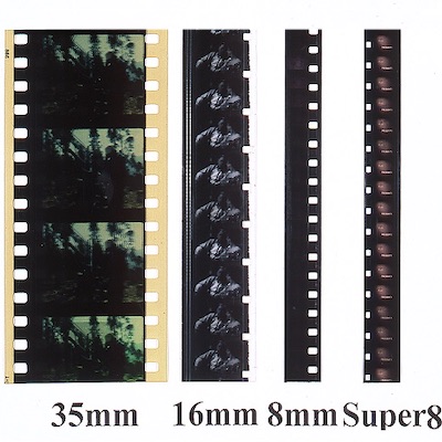 Transfert et numérisation de Super8 / 8mm - 16mm, 8mm, Super8 formats