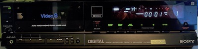 Transfert et numérisation de cassettes Video8